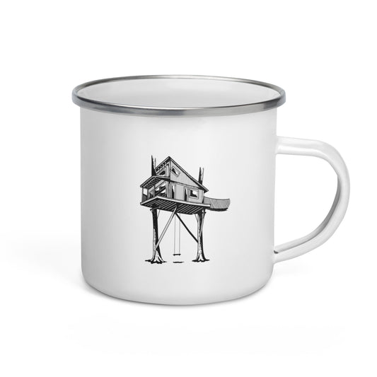 Tin Shed Enamel Mug